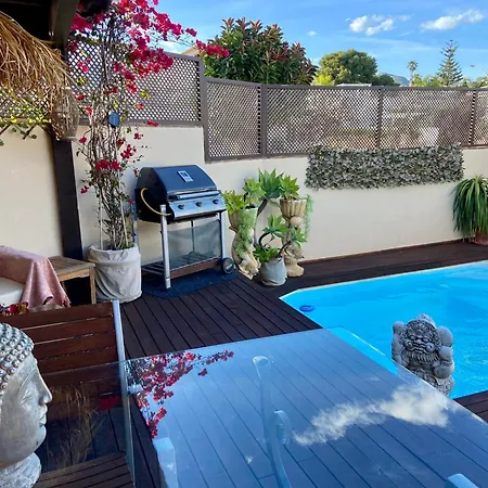 Bungalow Aloha, Piscina Privada, Playa Y Barbacoa *