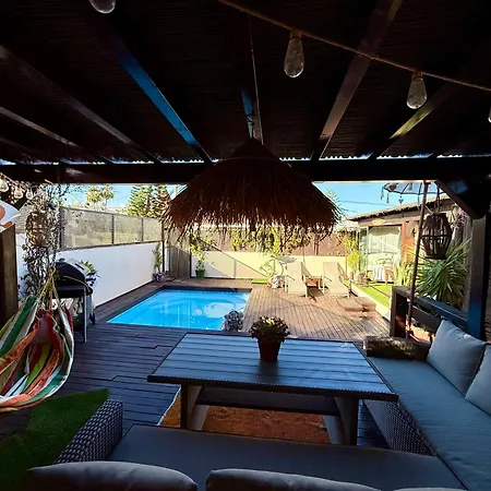 Aloha, Piscina Privada, Playa Y Barbacoa Apartament